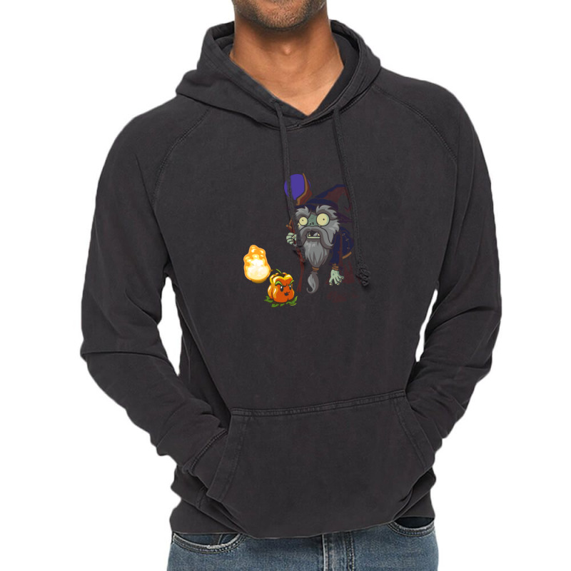 Plants Vs Zombies  Merlin Vintage Hoodie | Artistshot