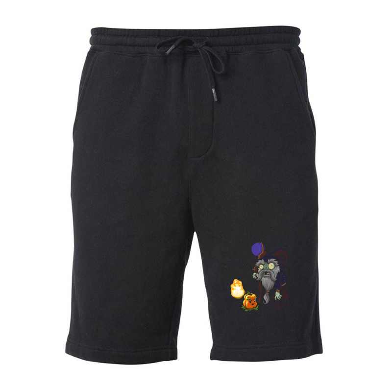 Plants Vs Zombies  Merlin Fleece Short | Artistshot