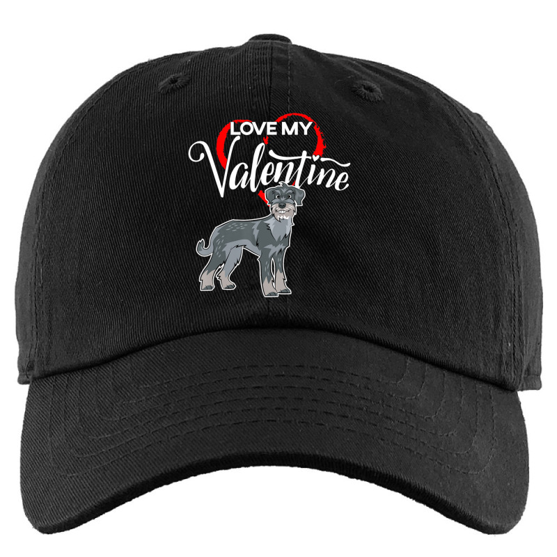 Trending Love My Standard Schnauzer Dog Valentine's Day Kids Cap by Karyn Love | Artistshot