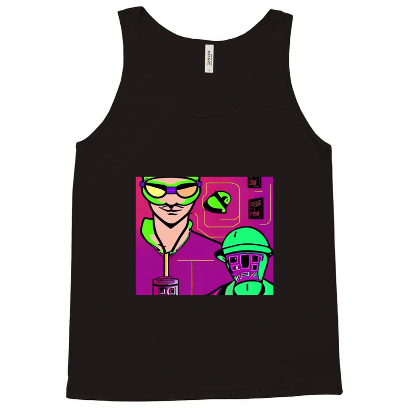 Sidekick Hero Steampuck Luigi Tank Top by AshleyAnnKemper | Artistshot