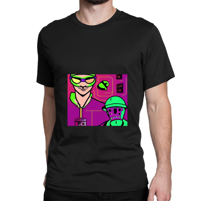 Sidekick Hero Steampuck Luigi Classic T-shirt by AshleyAnnKemper | Artistshot