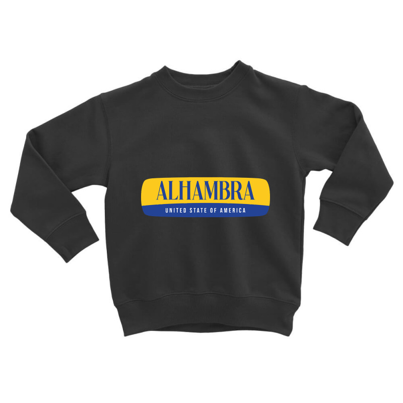 Alhambra City Toddler Sweatshirt | Artistshot