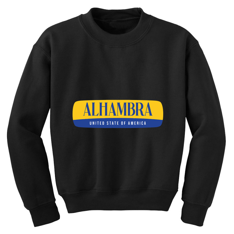 Alhambra City Youth Sweatshirt | Artistshot