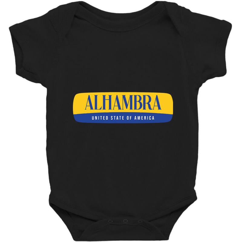 Alhambra City Baby Bodysuit | Artistshot