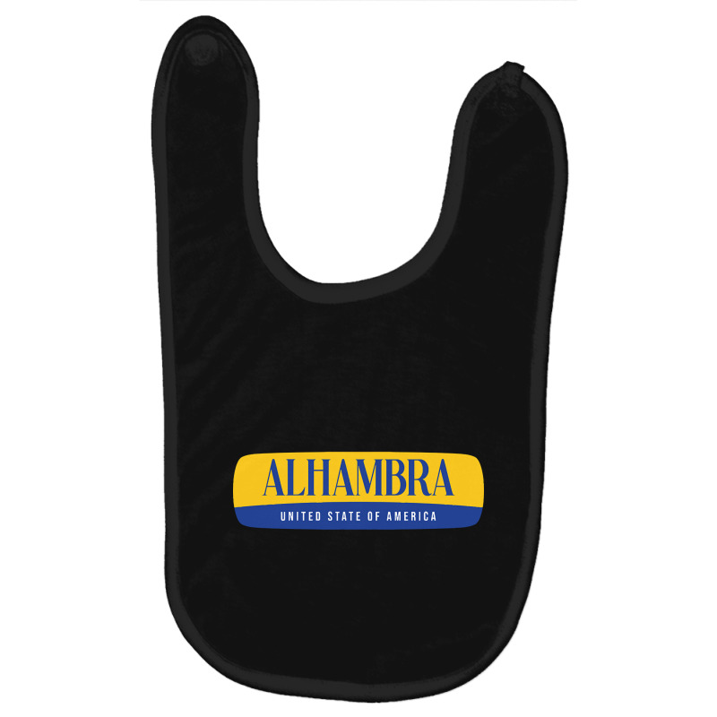 Alhambra City Baby Bibs | Artistshot