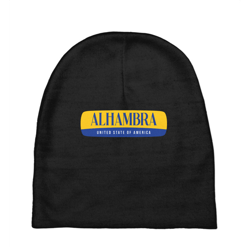 Alhambra City Baby Beanies | Artistshot