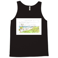 Orkney Coast With Longhouse  Humor 70s Tank Top | Artistshot