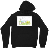 Orkney Coast With Longhouse  Humor 70s Unisex Hoodie | Artistshot