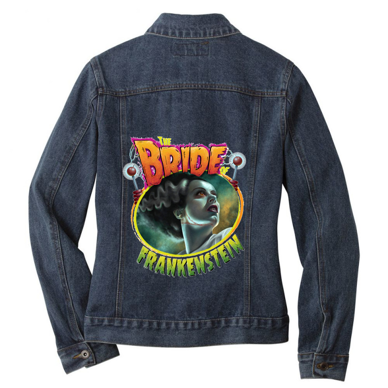The Bride Of Frankenstein Ladies Denim Jacket | Artistshot