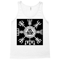 Viking Compass Vegvisir Valknutrunes Viking  Retro Tank Top | Artistshot