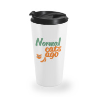 I Was Normal Cats Travel Mug | Artistshot