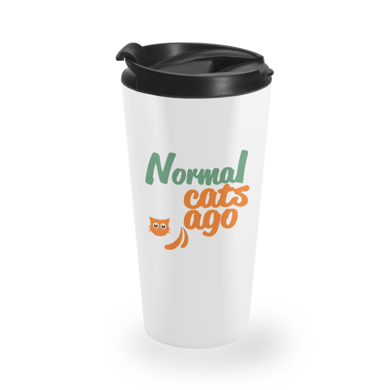 I Was Normal Cats Travel Mug | Artistshot