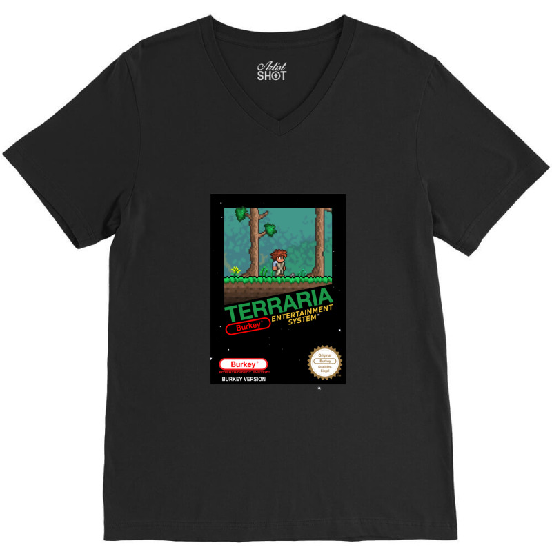 Funny Gift For Terraria Game Halloween Friend V-neck Tee | Artistshot