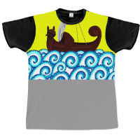 Viking Ship  80s Travel Hipster Graphic T-shirt | Artistshot