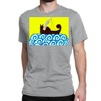 Viking Ship  80s Travel Hipster Classic T-shirt | Artistshot