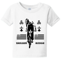 Breizh Bmx Rider Baby Tee | Artistshot