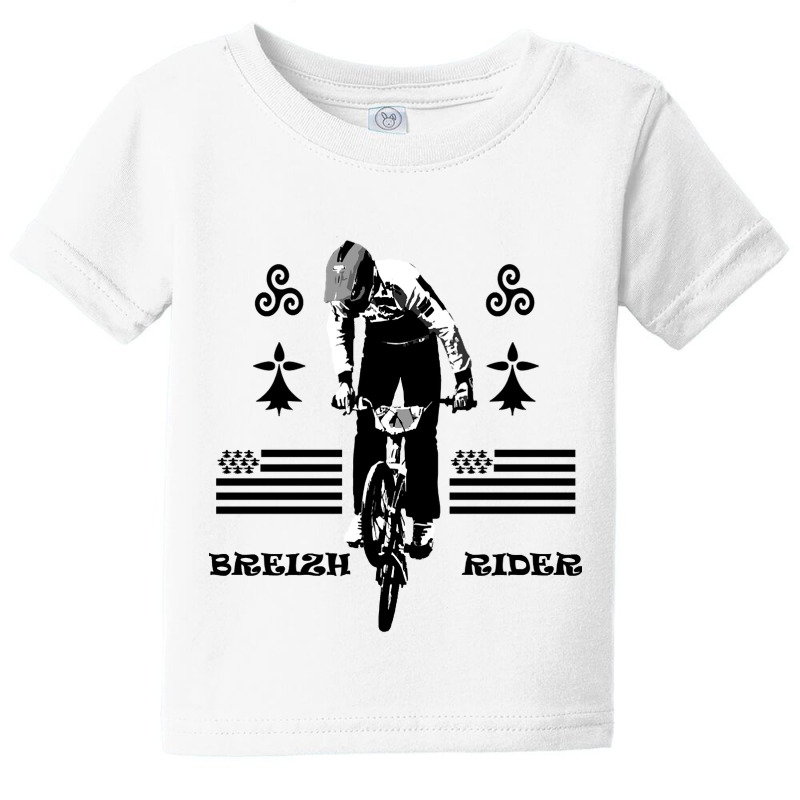 Breizh Bmx Rider Baby Tee | Artistshot