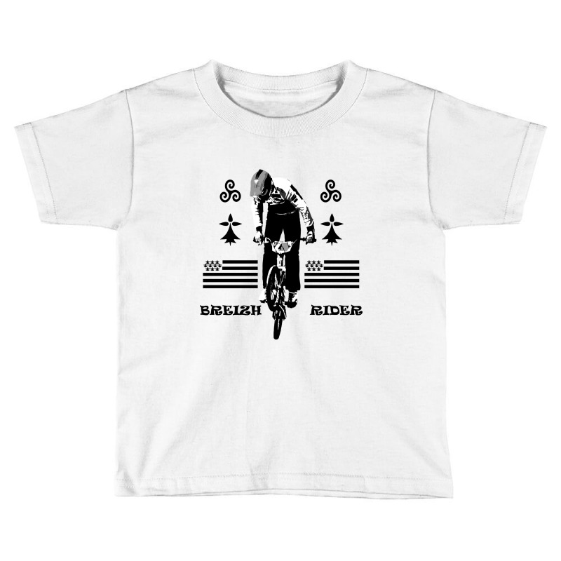 Breizh Bmx Rider Toddler T-shirt | Artistshot