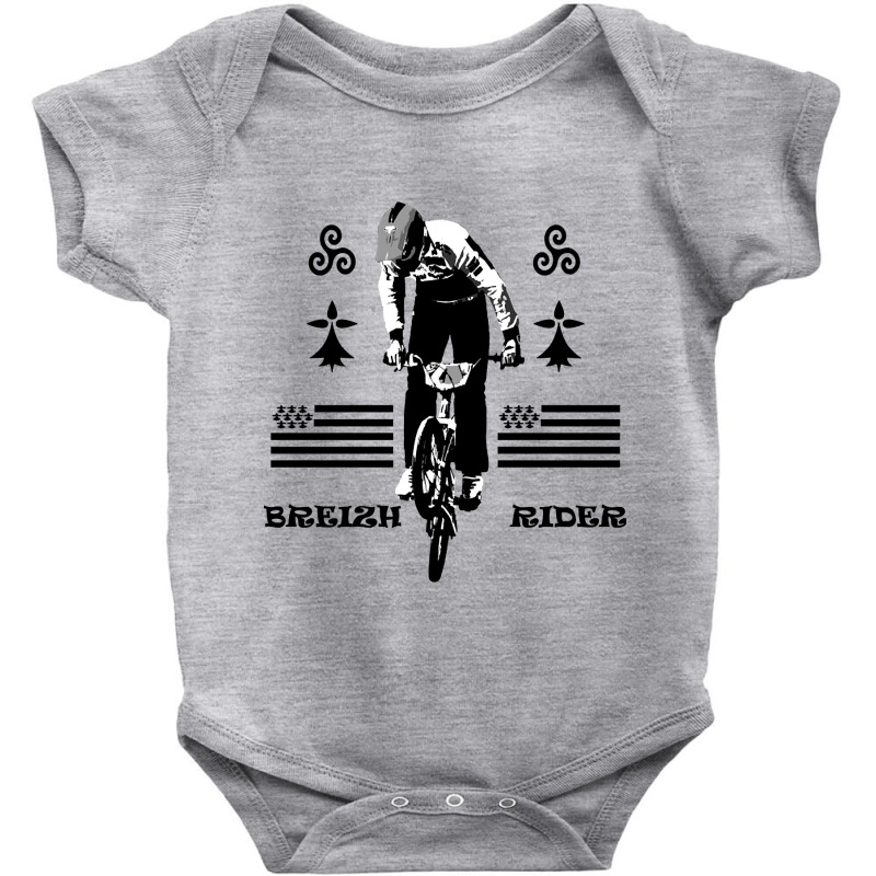 Breizh Bmx Rider Baby Bodysuit | Artistshot