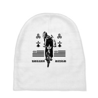 Breizh Bmx Rider Baby Beanies | Artistshot