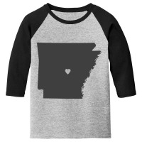 Arkansas Love Youth 3/4 Sleeve | Artistshot