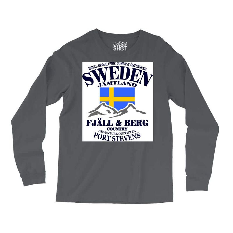 Sweden Fjll Amp Berg  Red Long Sleeve Shirts | Artistshot