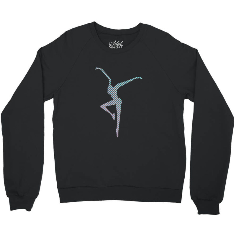 Holographic Firedancer 1 Crewneck Sweatshirt by IndiaSwam | Artistshot