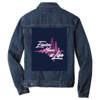 Techno Viking Electronic Music Gift  Trending Tumblr Men Denim Jacket | Artistshot