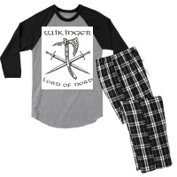 Viking Lord 15  Music Nature Men's 3/4 Sleeve Pajama Set | Artistshot