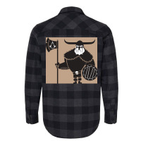 Viking Toon Eivorx27s Dad  Gift Flannel Shirt | Artistshot