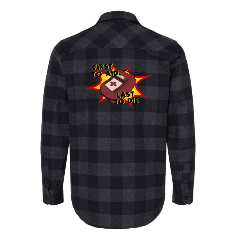 First Aid Kit Flannel Shirt by CaridadAlstott | Artistshot