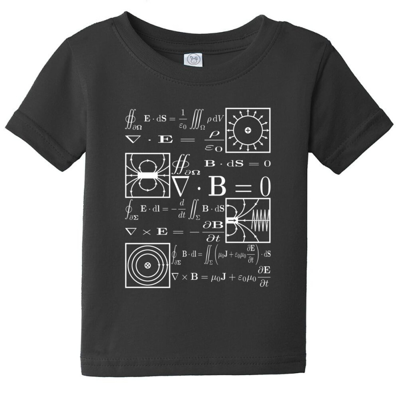 Maxwell's Equations Baby Tee by KristyReneSeaton | Artistshot