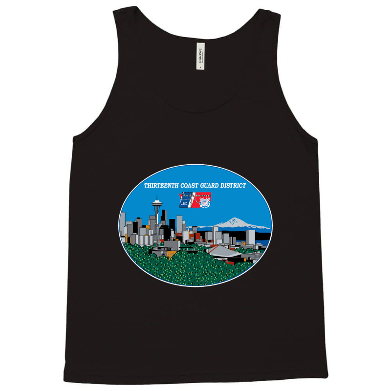 13th Cg District Pacific Northwest Tank Top | Artistshot