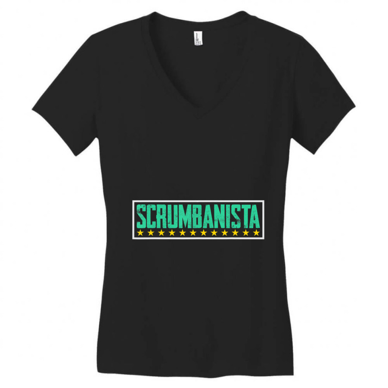 Hot Trend Scrumban Scrum Kanban Project Management Funny Women's V-Neck T-Shirt by fenderbendable | Artistshot