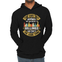 Billings City Montana  State Usa Flag Native American Lightweight Hoodie | Artistshot