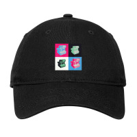 Pop Boom Instant Camera Art Retro Adjustable Cap | Artistshot