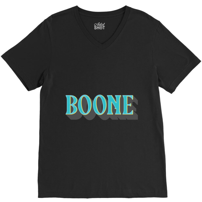 Boone Usa V-neck Tee | Artistshot