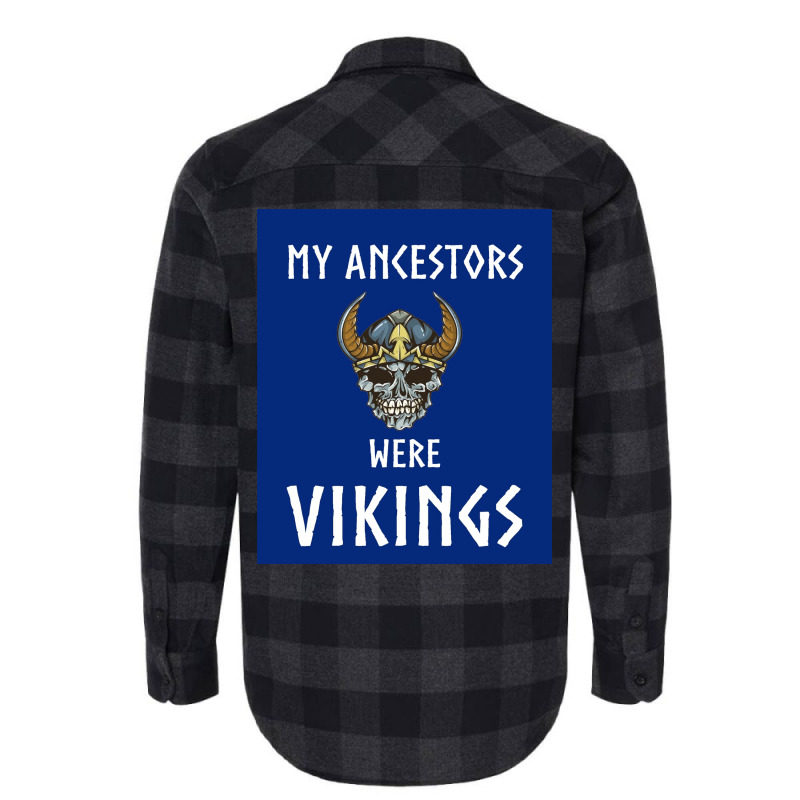 Viking Tshirt Ancetres Pour Fan De Vikings Kattegat Viking Warriors Lo Flannel Shirt | Artistshot