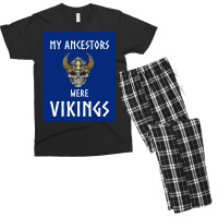 Viking Tshirt Ancetres Pour Fan De Vikings Kattegat Viking Warriors Lo Men's T-shirt Pajama Set | Artistshot