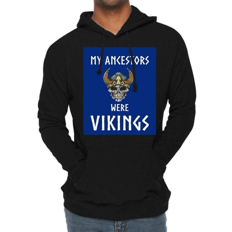 Viking Tshirt Ancetres Pour Fan De Vikings Kattegat Viking Warriors Lo Lightweight Hoodie | Artistshot