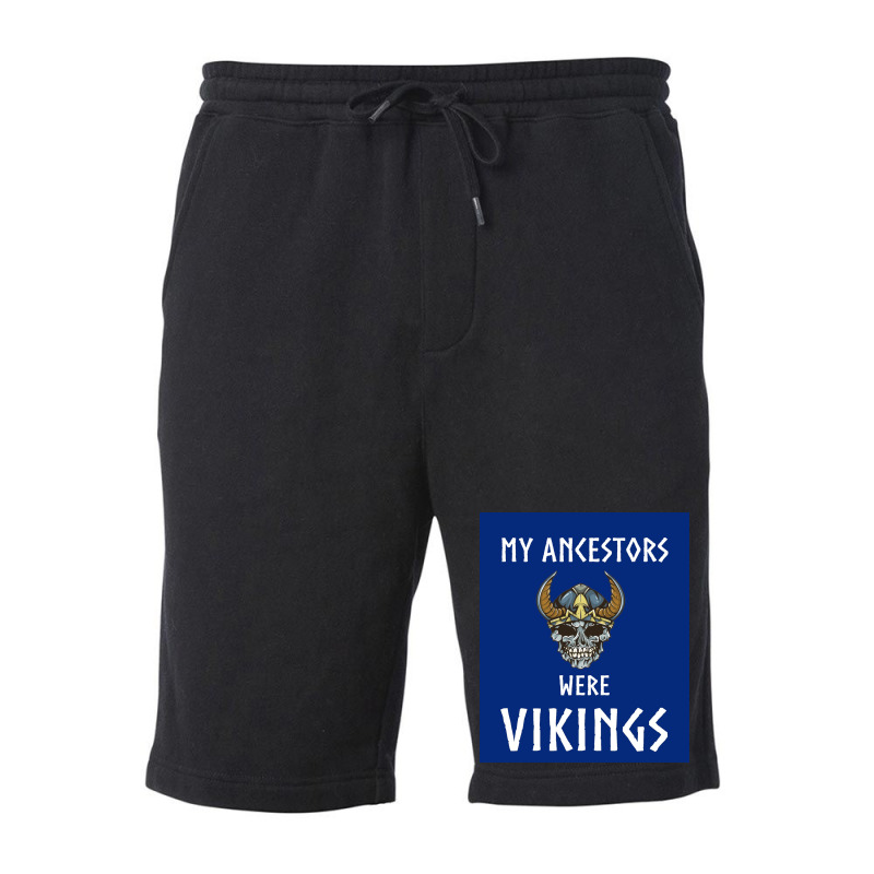 Viking Tshirt Ancetres Pour Fan De Vikings Kattegat Viking Warriors Lo Fleece Short | Artistshot