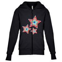 Abs-cbn Christmas Station Id Tri Star Youth Zipper Hoodie | Artistshot