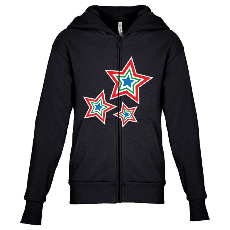 Abs-cbn Christmas Station Id Tri Star Youth Zipper Hoodie by samplesend0 | Artistshot