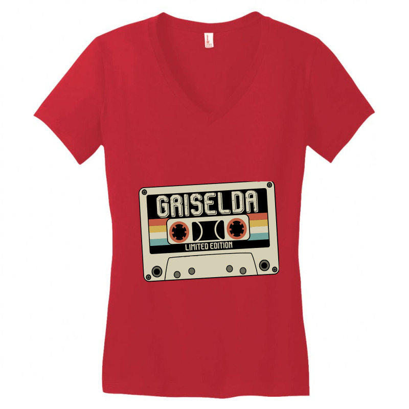 Griselda - Limited Edition - Vintage Style Women's V-Neck T-Shirt by damagegerms19 | Artistshot