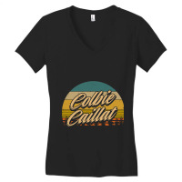 Personalized Name Caillat Retro Styles Birthday Women's V-neck T-shirt | Artistshot