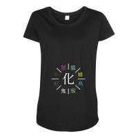 Monogatari Series Apparitions Maternity Scoop Neck T-shirt | Artistshot