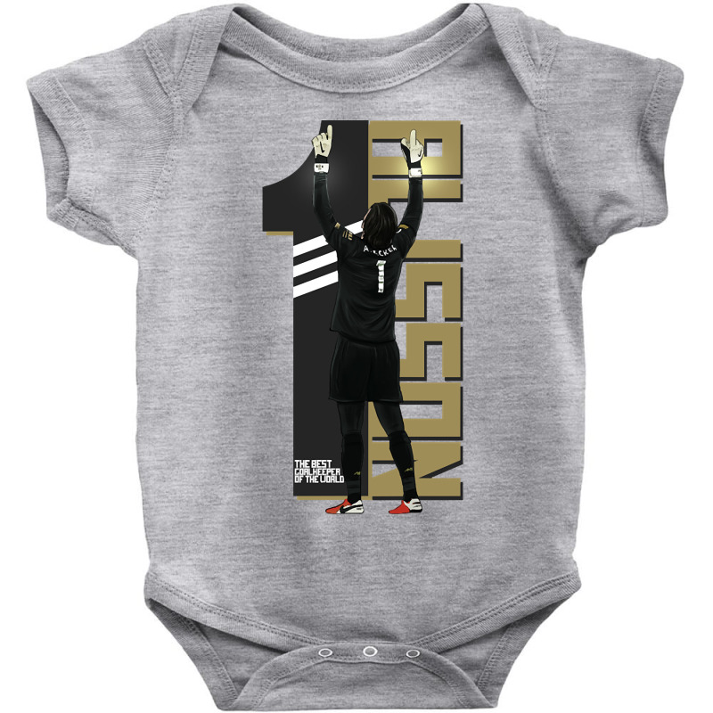 Alisson Becker Baby Bodysuit by cadetsdebating85 | Artistshot