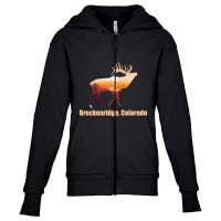 Breckenridge Colorado-1bgsv Youth Zipper Hoodie | Artistshot