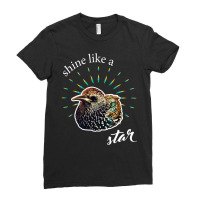 European Starling Bird   Shine Like A Star Premium T Shirt Ladies Fitted T-shirt | Artistshot