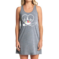 Easter Day T  Shirt Stethoscope Nurse Tail Easter Bunny Colorful Eggs Tank Dress | Artistshot